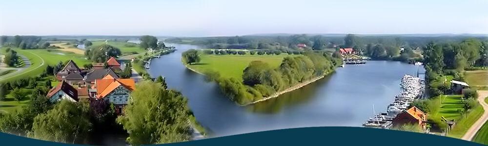 Elbhotel Bleckede Eksteriør billede